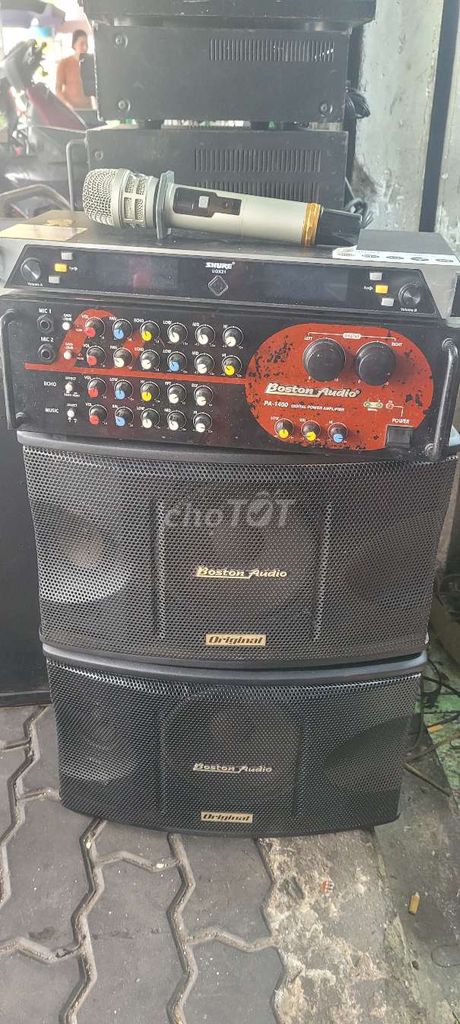 Dàn karaoke Boston Audio PA-1400 Đen. Mua bán Tivi, Âm thanh tại Quận 7 Tp Hồ Chí Minh được đăng bởi Hoa binh Dientu hình 1