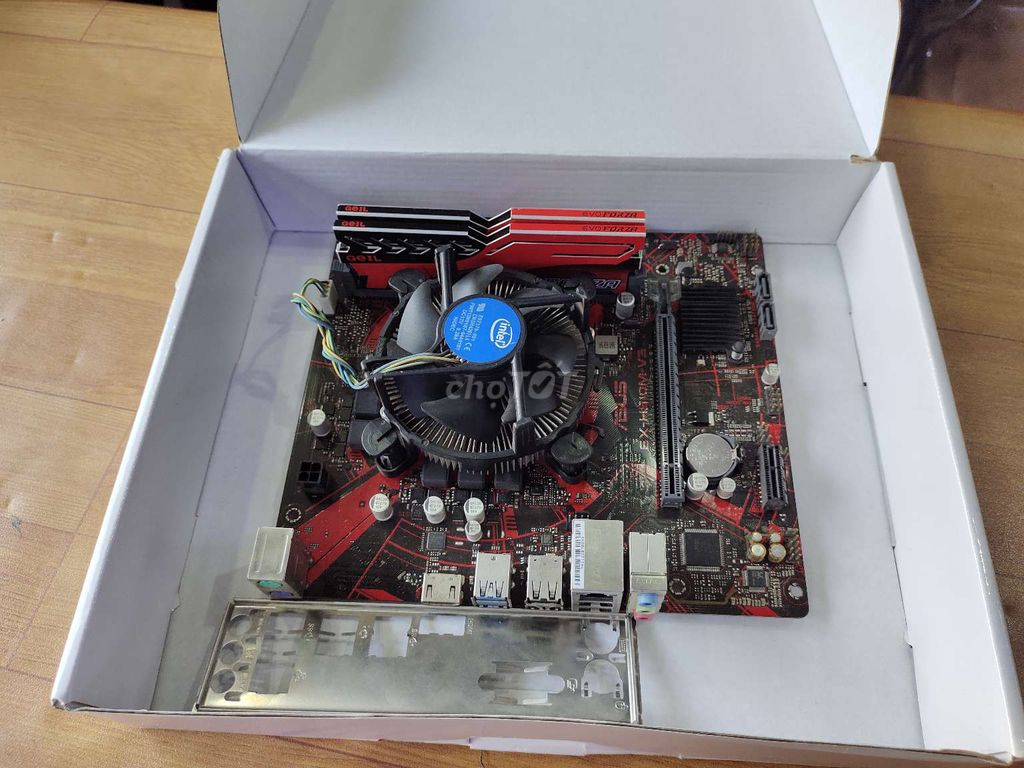 🍓THANH LÝ COMBO MAIN H510 CPU I5 11400F RAM 16GB