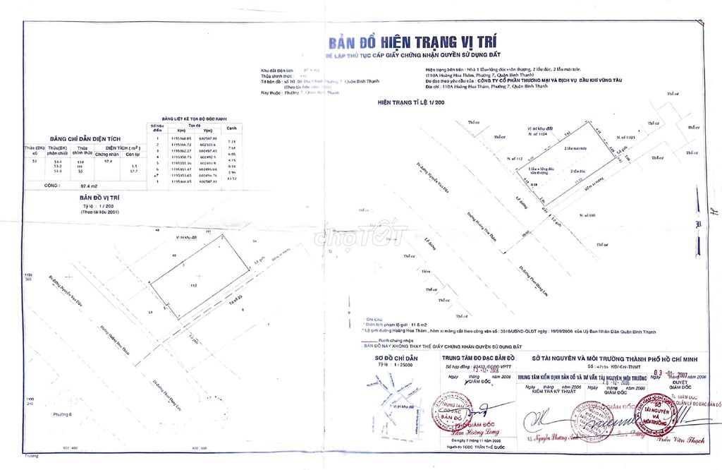 Mặt tiền 110A Hoàng Hoa Thám, P.7, Q.Bình Thạnh, TPHCM