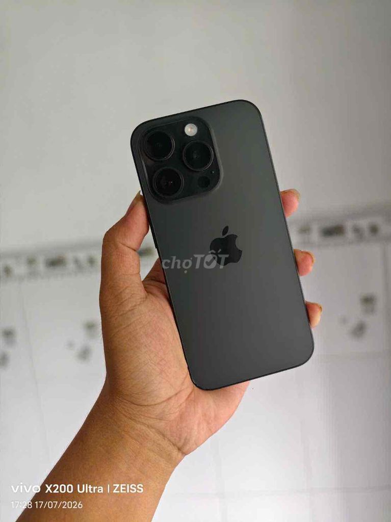 Iphone 15 Pro Quốc Tế zin nguyên bản (Có trao đổi). Mua bán Điện thoại tại Thành phố Vĩnh Long Vĩnh Long được đăng bởi Đại Mobile Báo đúng tình trạng  hình 1