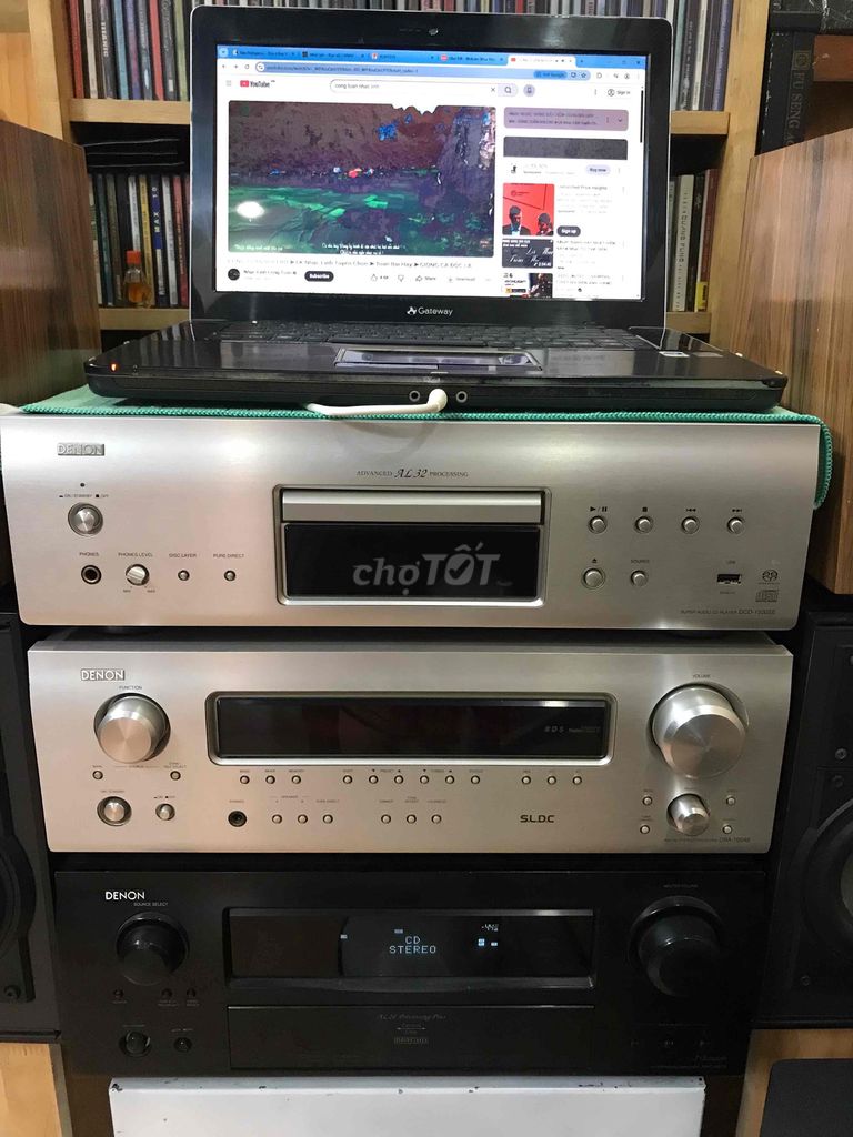 Combo âm thanh Denon DCD-1500SE - dra700ae. Mua bán Tivi, Âm thanh tại Quận 3 Tp Hồ Chí Minh được đăng bởi ADA5555 hình 1