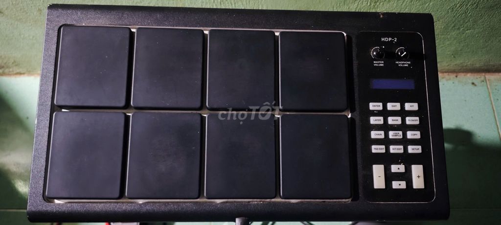 Trống điện tử HXM HDP-2 Đen. Mua bán Nhạc cụ tại Quận Ninh Kiều Cần Thơ được đăng bởi Đăng  hình 1