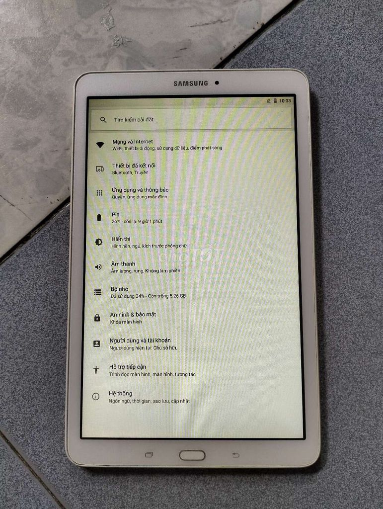 bán mtb để ae về nghe nhạc đọc báo samsung tab e