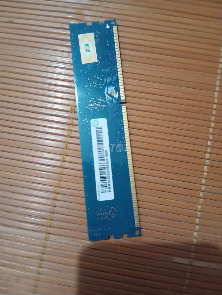 RAM Kingston RMH6030ED58EW-1600 2GB Xanh. Mua bán Linh kiện (RAM, Card...) tại Huyện Sóc Sơn Hà Nội được đăng bởi Đạt Thành hình 1