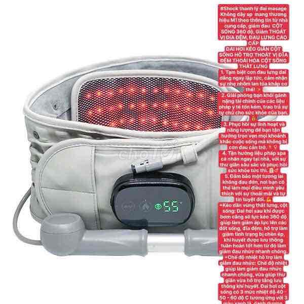 Đai massage không dây Xám. Mua bán Nội thất, đồ gia dụng khác tại Quận Long Biên Hà Nội được đăng bởi NGUYỄN MẠNH THẮNG hình 1