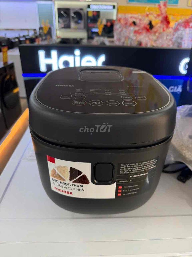 Nồi cơm điện tử Toshiba 1.8 lít RC-18DR4TVN(H) - X. Mua bán Bếp, lò, đồ điện nhà bếp tại Thành phố Thủ Đức Tp Hồ Chí Minh được đăng bởi Khôi Minh hình 1