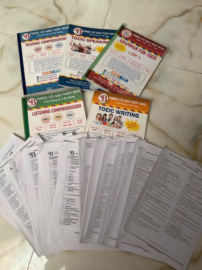 Sách luyện thi TOEIC Cô Sao Thầy Bảo. Mua bán Sách tại Quận 8 Tp Hồ Chí Minh được đăng bởi Nguyễn Trí Dũng hình 1