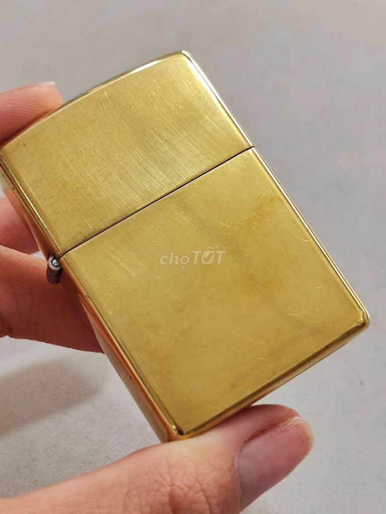 Zippo 2018 đồng zin xã sơn