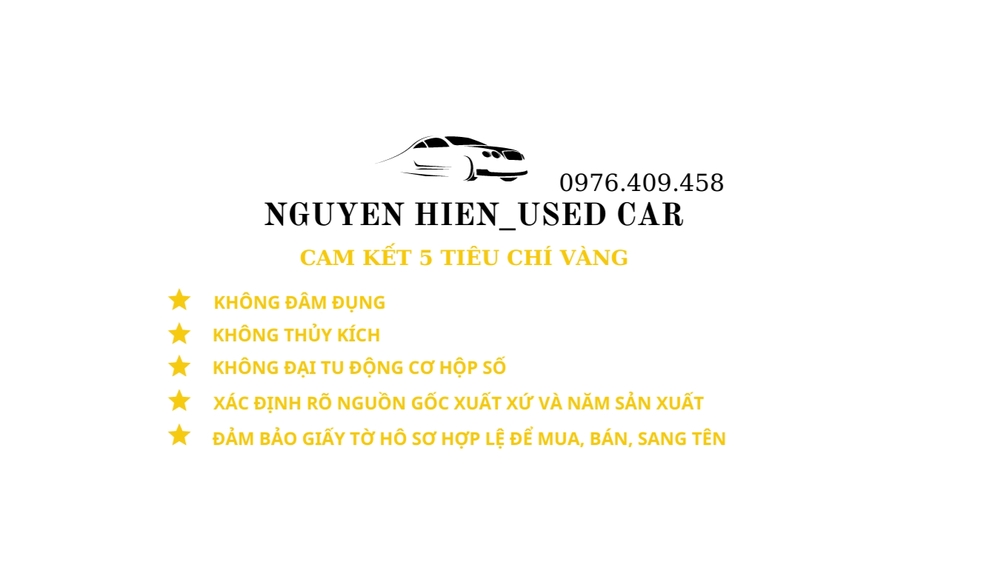 NGUYỄN HIỀN USED CAR NGUYỄN HIỀN USED CAR