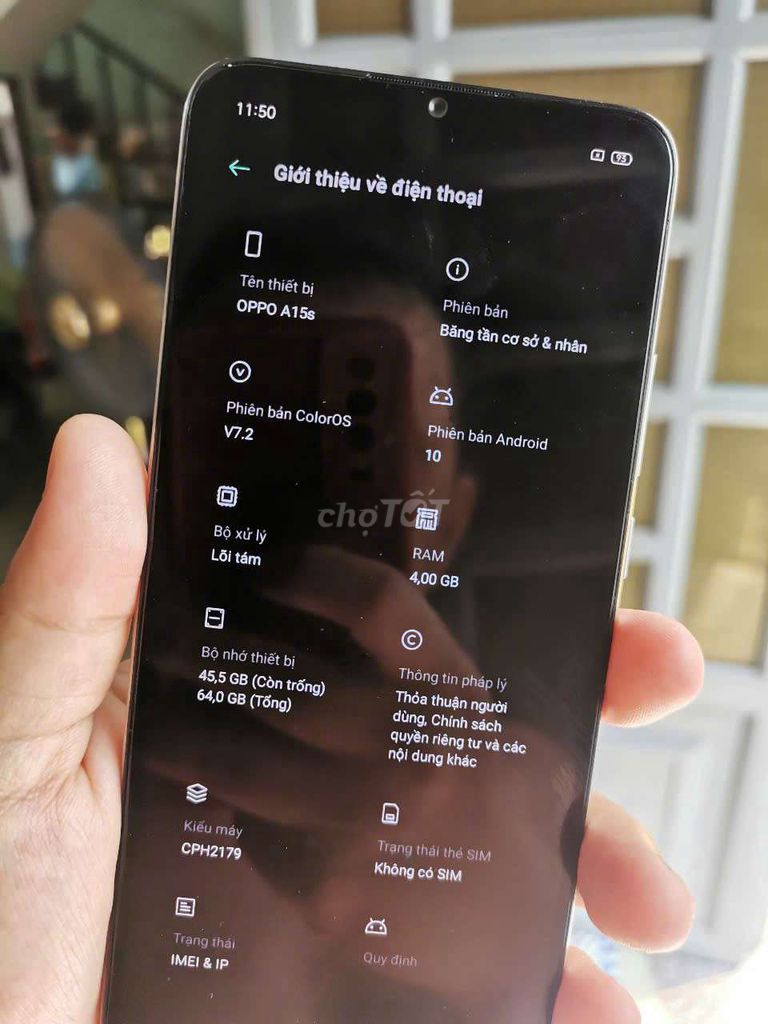 Oppo A15S…2021 Chính Hãng Ram 4GB 64GB Zin 100% OK