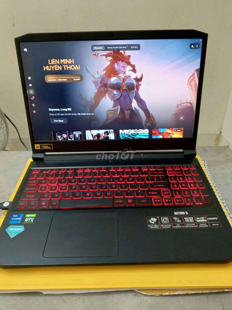 Acer Nitro 5 i7-11800H 15.6 inch 8GB/512GB. Mua bán Laptop tại Huyện Hoằng Hóa Thanh Hóa được đăng bởi Mèo Béo Tu Tâm hình 1