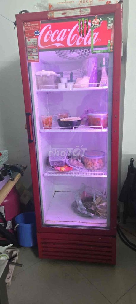 Tủ mát Coca-Cola 400L Đỏ. Mua bán Tủ lạnh tại Quận Hai Bà Trưng Hà Nội được đăng bởi Đinh Văn Lương hình 1