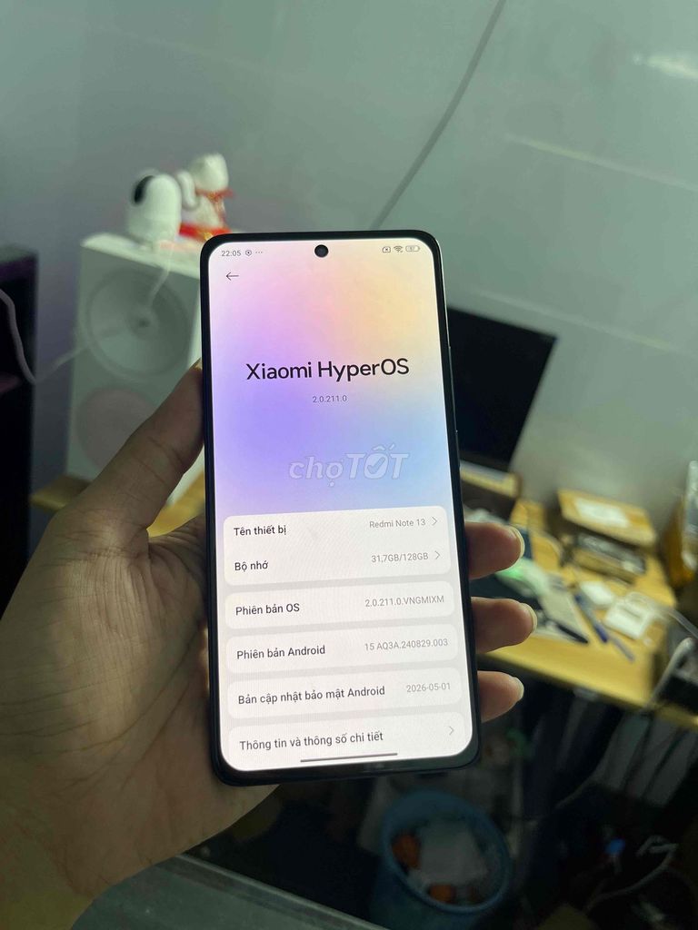 Xiaomi Redmi Note 13 128GB Xanh lá. Mua bán Điện thoại tại Quận Ninh Kiều Cần Thơ được đăng bởi Thổ Địa  hình 1