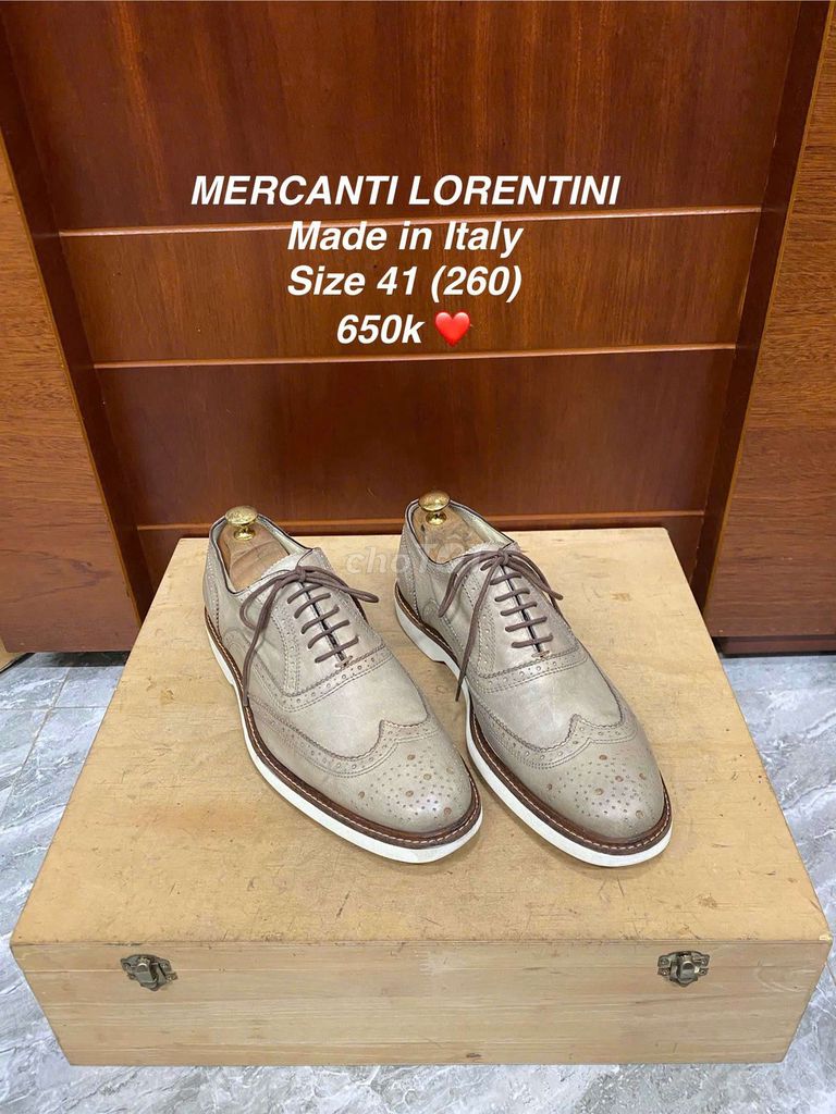 Giày tây Mercanti Fiorentini, SIZE 41. Mua bán Giày dép tại Thành phố Long Xuyên An Giang được đăng bởi Văn hình 1