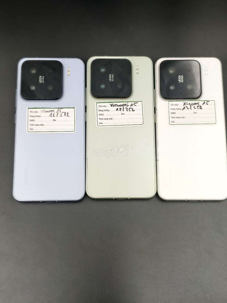 Xiaomi 15 5G 12/256g ,16/512g rom qtế. Mua bán Điện thoại tại Quận 6 Tp Hồ Chí Minh được đăng bởi Nhất Tín Mobile hình 1