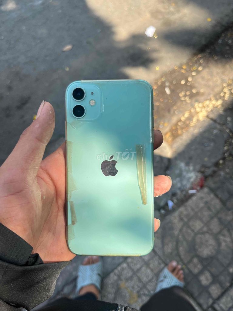 Apple iPhone 11 Xanh ngọc Đã thay pin. Mua bán Điện thoại tại Quận 11 Tp Hồ Chí Minh được đăng bởi Hoàng Võ Cung Thăng hình 1
