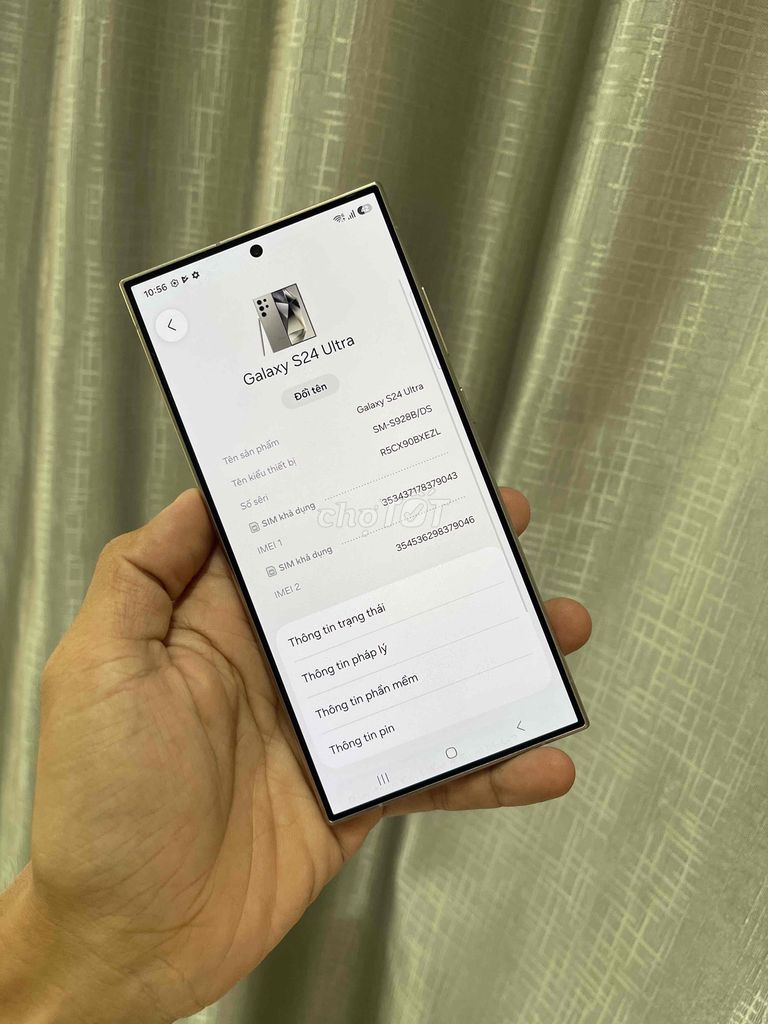 Samsung Galaxy S24 Ultra Xám Kim loại. Mua bán Điện thoại tại Quận Cầu Giấy Hà Nội được đăng bởi Hữu đạt hình 1