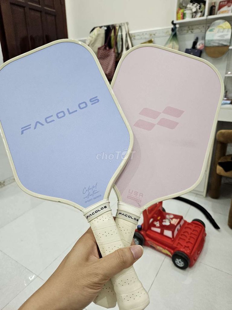 Vợt Pickleball FACOLOS Hồng, Xanh. Mua bán Đồ thể thao, Dã ngoại tại Thành phố Vũng Tàu Bà Rịa - Vũng Tàu được đăng bởi Đỗ Thắng hình 1