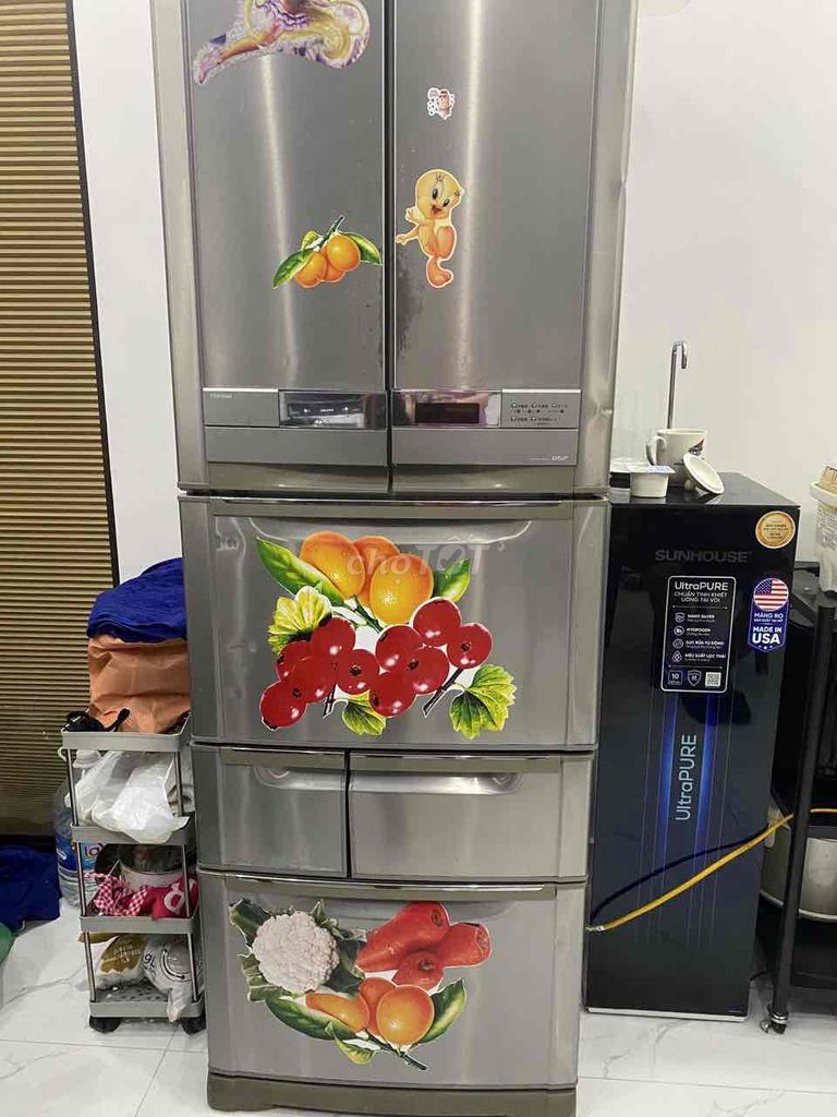 Tủ lạnh Toshiba 395L 6 cánh. Mua bán Tủ lạnh tại Quận Hải An Hải Phòng được đăng bởi Thanh Hải hình 1