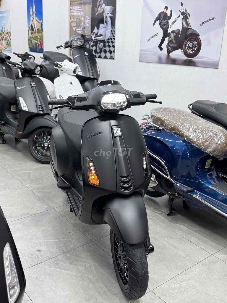 Piaggio Vespa Sprint 125 ABS iGet 2020 Đen nhám. Mua bán Xe máy tại Quận Phú Nhuận Tp Hồ Chí Minh được đăng bởi  vespa Nam Phương hcm  hình 5