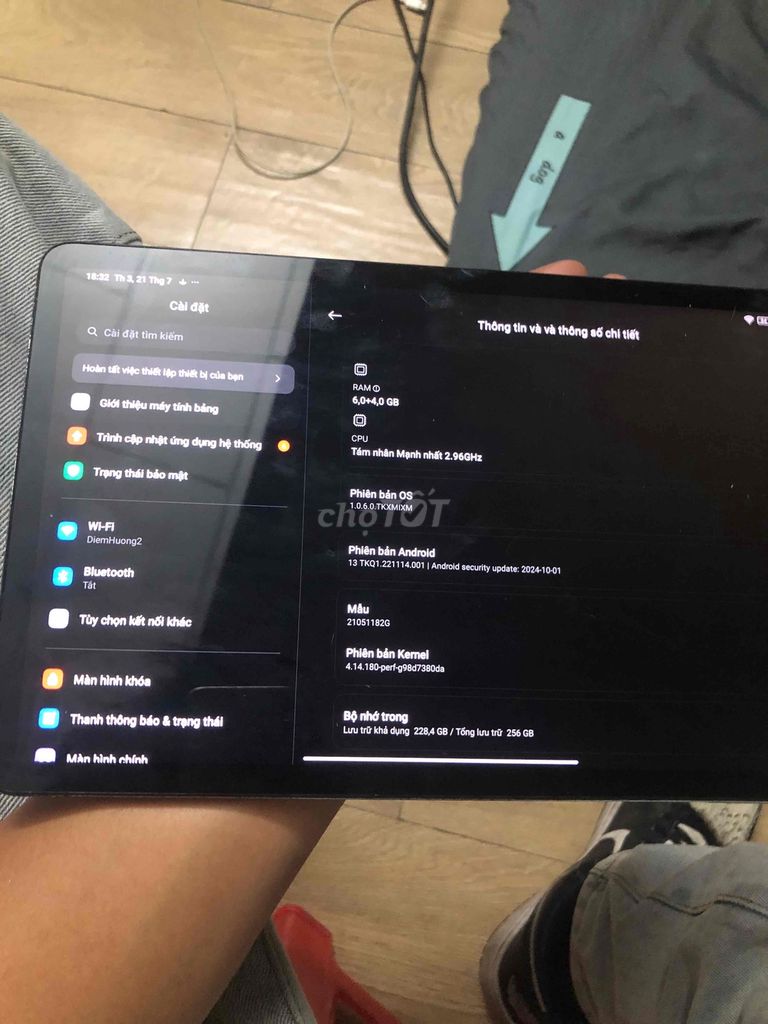 Xiaomi Pad 5 256GB Trắng. Mua bán Máy tính bảng tại Quận Gò Vấp Tp Hồ Chí Minh được đăng bởi Hiển Quốc hình 1