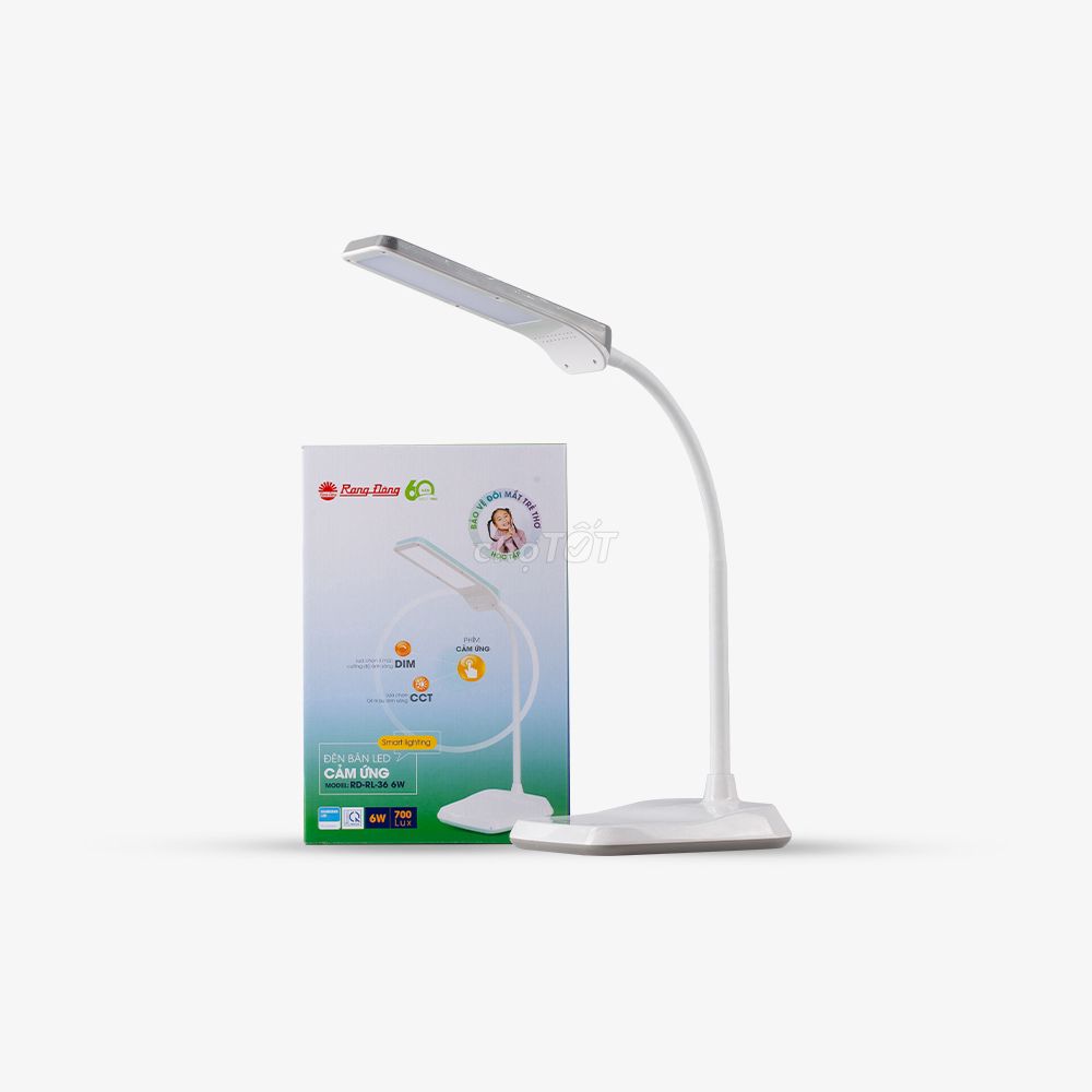 Đèn bàn LED Rạng Đông Cảm ứng, Model: RD-RL-36 6W