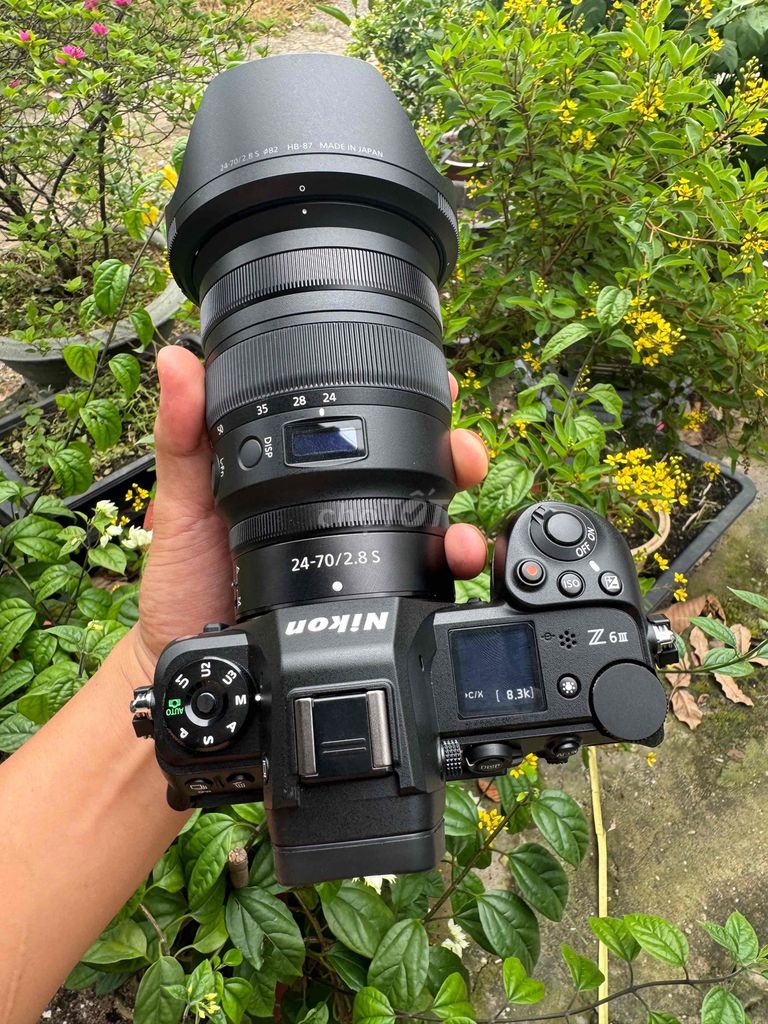 Máy ảnh Nikon Z6 III 24-70mm f/2.8 S Đen. Mua bán Máy ảnh, Máy quay tại Thành phố Bà Rịa Bà Rịa - Vũng Tàu được đăng bởi Dương hình 1
