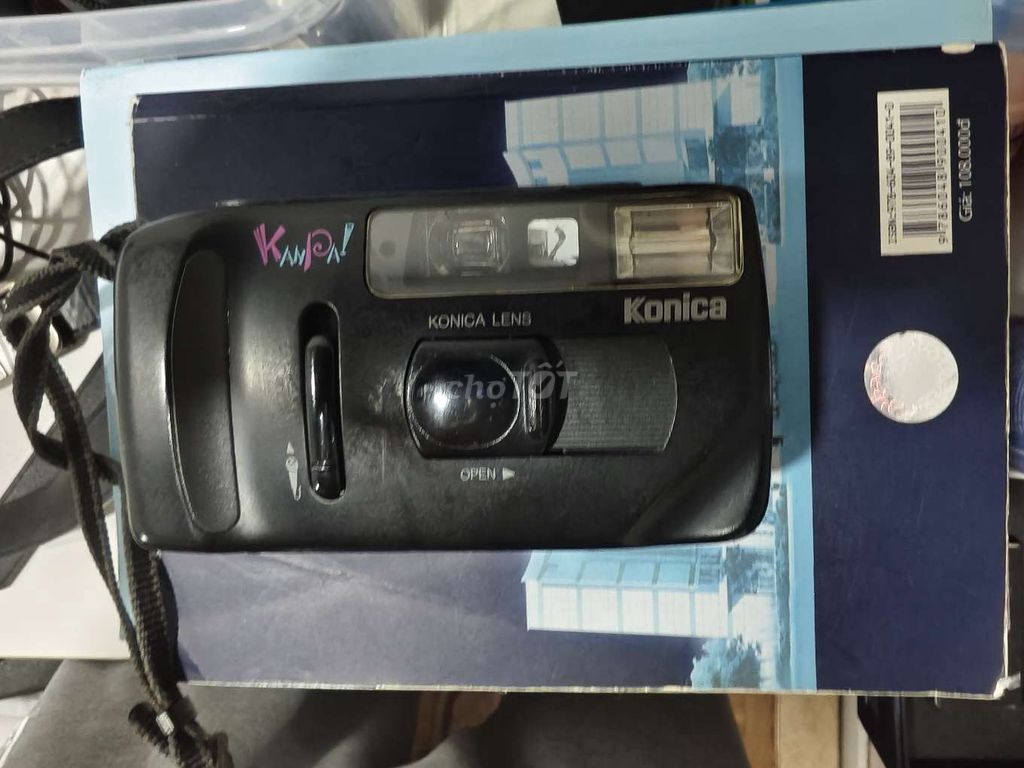Máy ảnh Konica Kanpai Đen. Mua bán Máy ảnh, Máy quay tại Quận Bình Thạnh Tp Hồ Chí Minh được đăng bởi Hung  hình 1