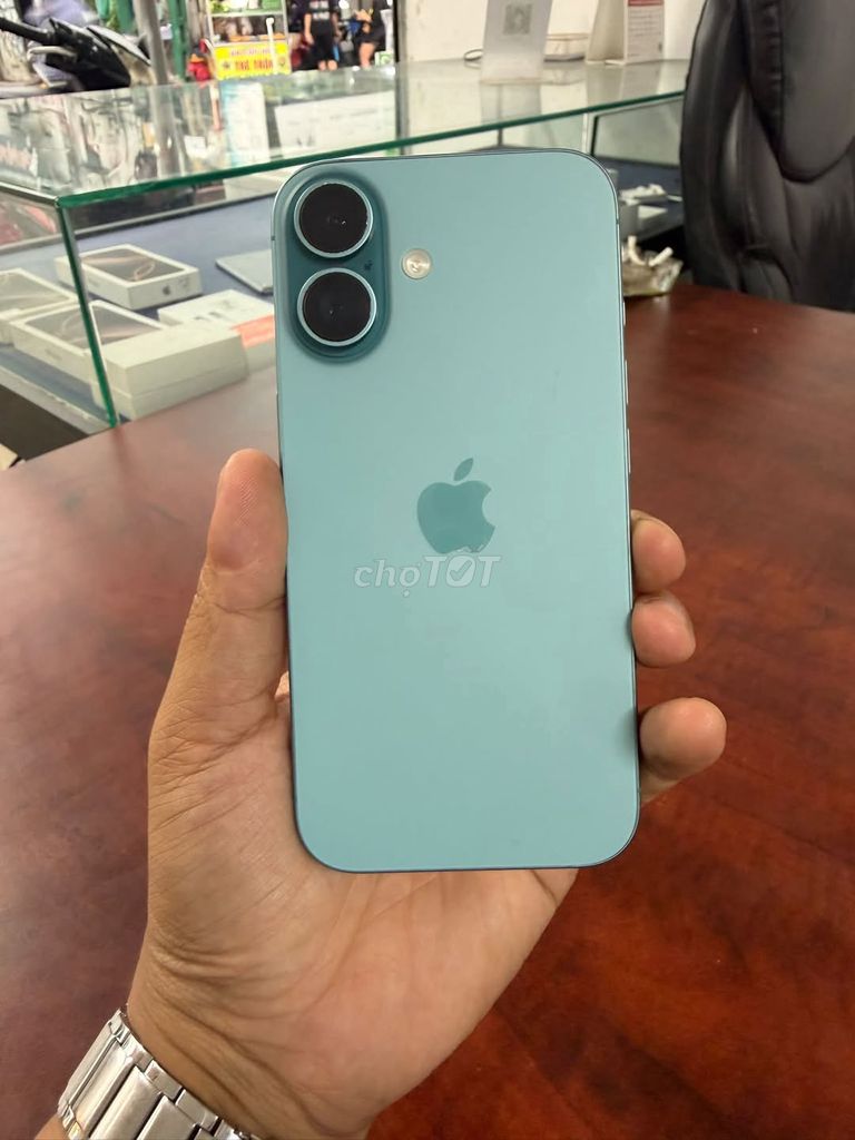 Apple iPhone 16 128GB Xanh 70 lần. Mua bán Điện thoại tại Thành phố Thủ Đức Tp Hồ Chí Minh được đăng bởi Hội Đồ Điện Tử hình 1