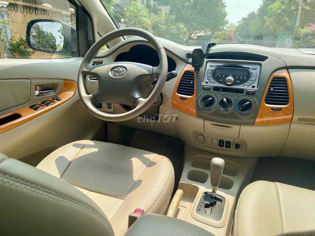 Innova V sô tự động.Dk 2009- rat đep,XE chinh chủ. Mua bán Ô tô tại Huyện Bình Chánh Tp Hồ Chí Minh được đăng bởi Minh Nhựt  hình 6