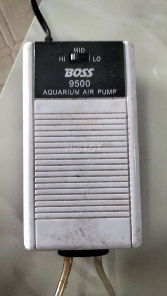 Máy bơm không khí BOSS 9500 Trắng Hồ cá. Mua bán Phụ kiện, Thức ăn, Dịch vụ tại Thành phố Biên Hòa Đồng Nai được đăng bởi Anh Phúc hình 1