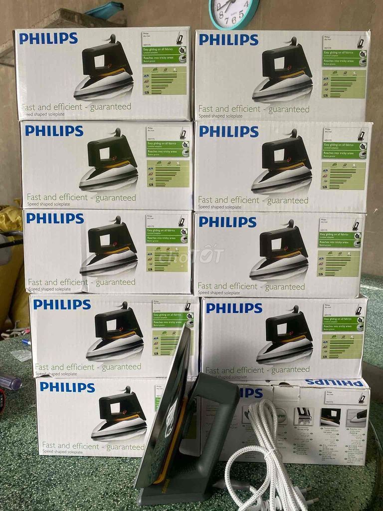 Bàn ủi khô Philips HD1172 chính hãng ( mới). Mua bán Nội thất, đồ gia dụng khác tại Huyện Đức Linh Bình Thuận được đăng bởi An Khang hình 1