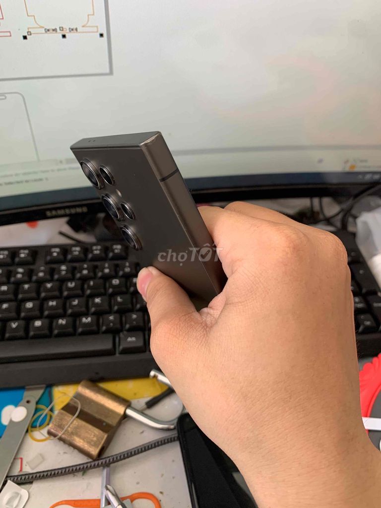 Samsung S24 Ultra 256GB Xám Hàn Quốc. Mua bán Điện thoại tại Huyện Trảng Bom Đồng Nai được đăng bởi Thắng hình 1