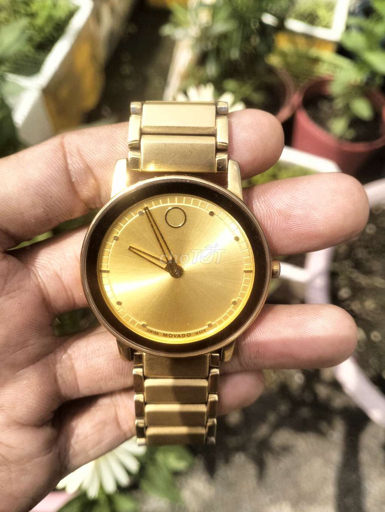 Đồng hồ MOVADO 6002M Vàng Nam. Mua bán Đồng hồ tại Huyện Hóc Môn Tp Hồ Chí Minh được đăng bởi Phước Trọc  hình 1