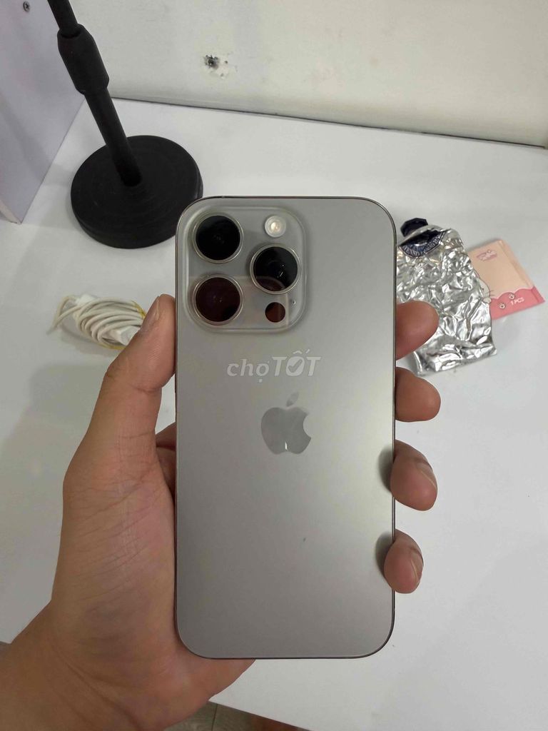 Apple iPhone 16 Pro 256GB Tự Nhiên Đã sử dụng. Mua bán Điện thoại tại Quận Cẩm Lệ Đà Nẵng được đăng bởi Nho hình 1
