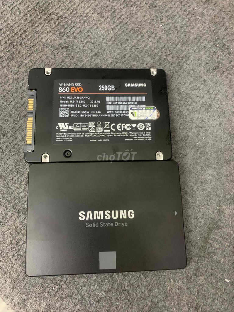 Ổ CỨNG SSD 250GB HÃNG SẤMUNG E THÁO LAPTOP ĐƯỢC 2C. Mua bán Linh kiện (RAM, Card...) tại Quận Phú Nhuận Tp Hồ Chí Minh được đăng bởi tiến tài 770 nguyễn kiệm p4 quận phú nhuận hình 1