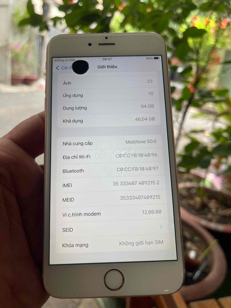 iPhone 6s Plus 64GB Vàng hồng. Mua bán Điện thoại tại Quận 8 Tp Hồ Chí Minh được đăng bởi Lâm Khang hình 1