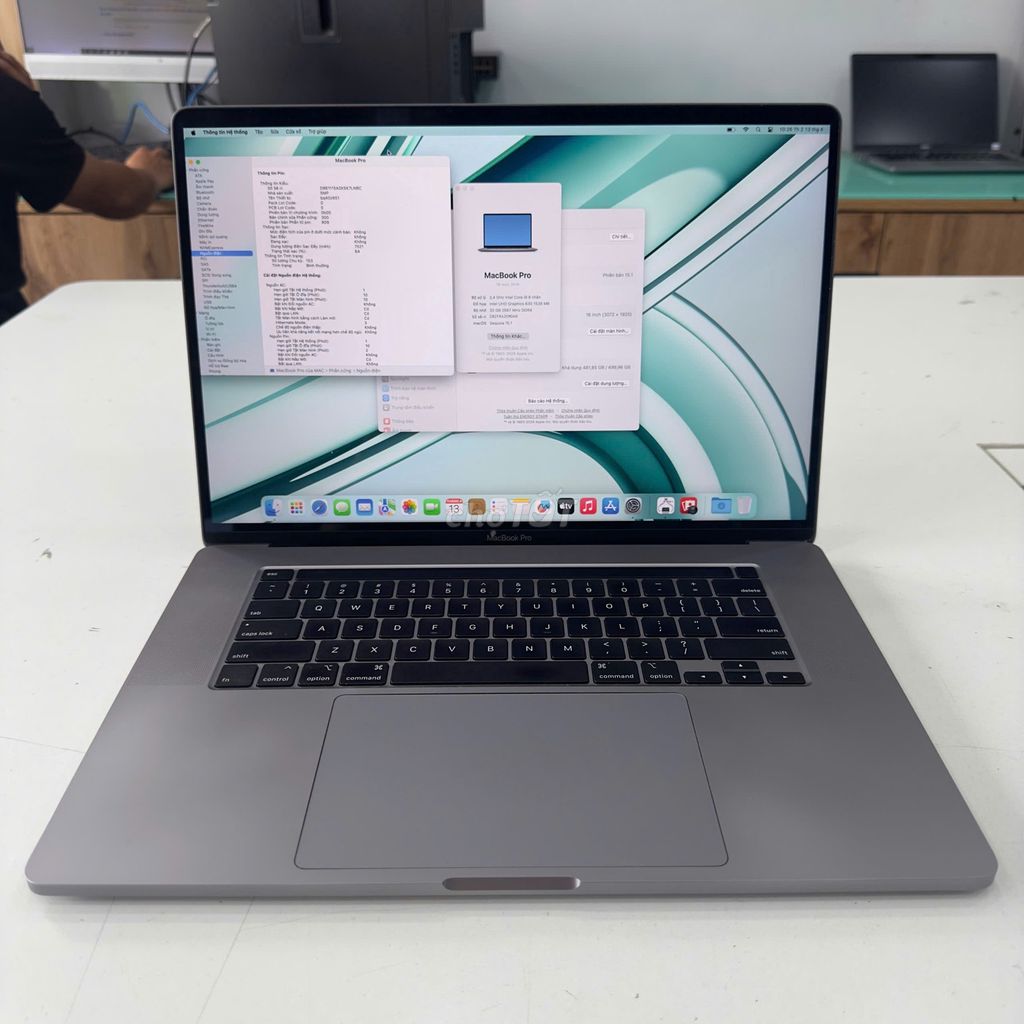 MacBook Pro 2019 i9 16 inch 32GB/512GB ẩn icloud. Mua bán Laptop tại Quận Tân Bình Tp Hồ Chí Minh được đăng bởi Nguyễn thế duy hình 1