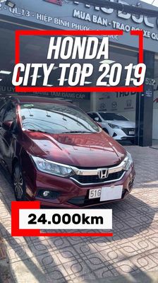 Honda City 1.5 TOP 2019 Đỏ 24.999 km