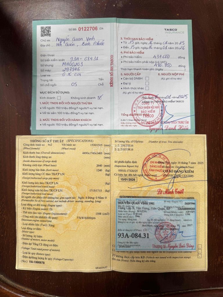 Mazda 3 AT 2004 xe zin chất cop bao rút h sơ xe Bd. Mua bán Ô tô tại Huyện Dầu Tiếng Bình Dương được đăng bởi Đào Tấn hình 11