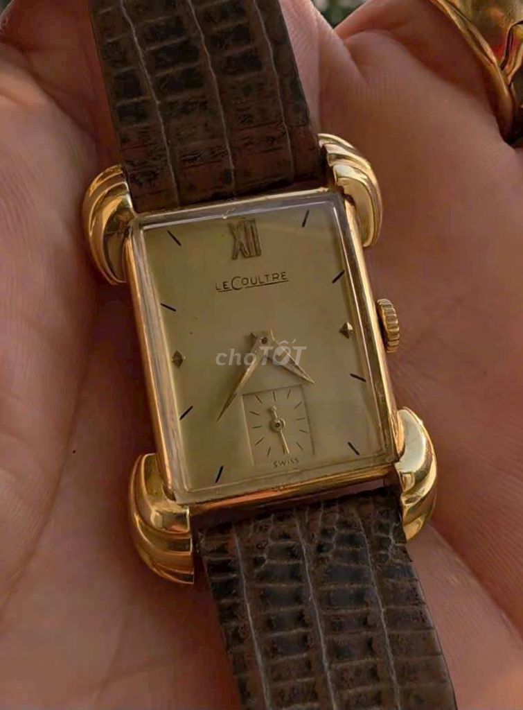 Đồng hồ LeCoultre Nam Vàng 14K 1940s. Mua bán Đồng hồ tại Huyện Đông Hưng Thái Bình được đăng bởi Nguyễn Văn Duy hình 1