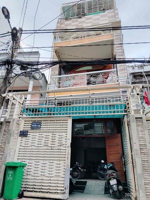 Nhà:5,10(nở hậu 7)x 23,4lầu,19 phòng,hẻm 985(4m), p. bảy hiền, HCM