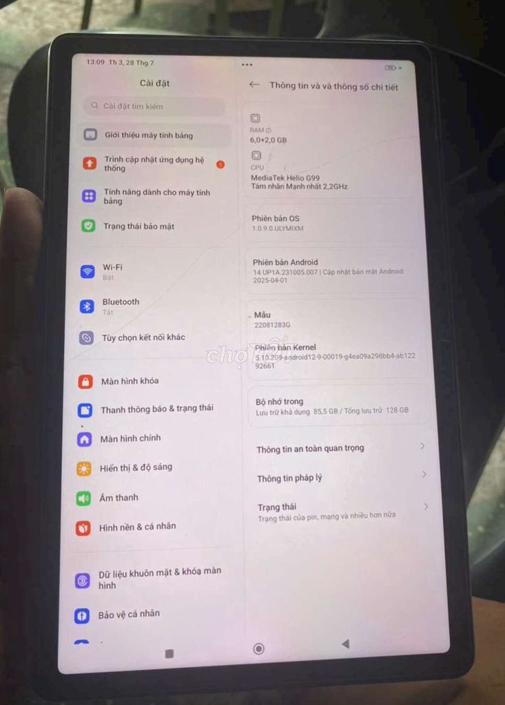 Xiaomi Redmi Pad SE (2025) đời mới. Mua bán Máy tính bảng tại Quận Phú Nhuận Tp Hồ Chí Minh được đăng bởi Hiếu hình 1