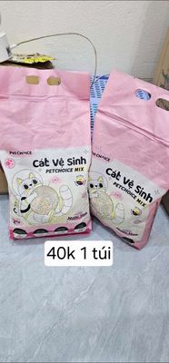 Cát vệ sinh đậu nành Pet CHOICE MIX 2kg