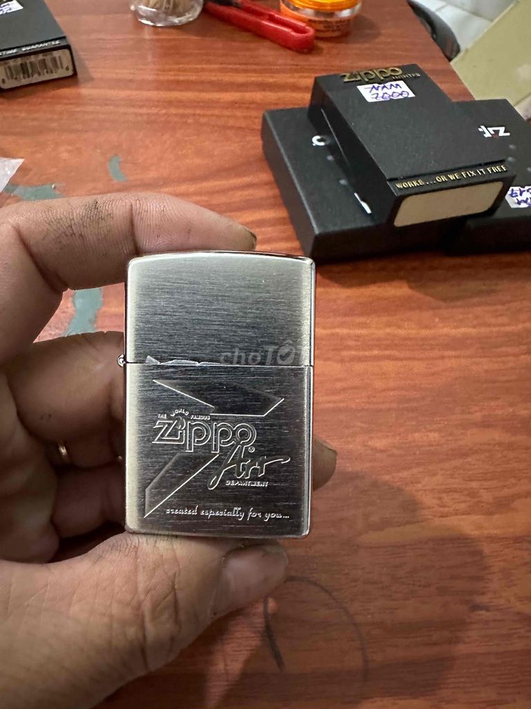 Zippo cổ xưa chuẩn Mỹ (tặng đá )âm hay to gà khỏe