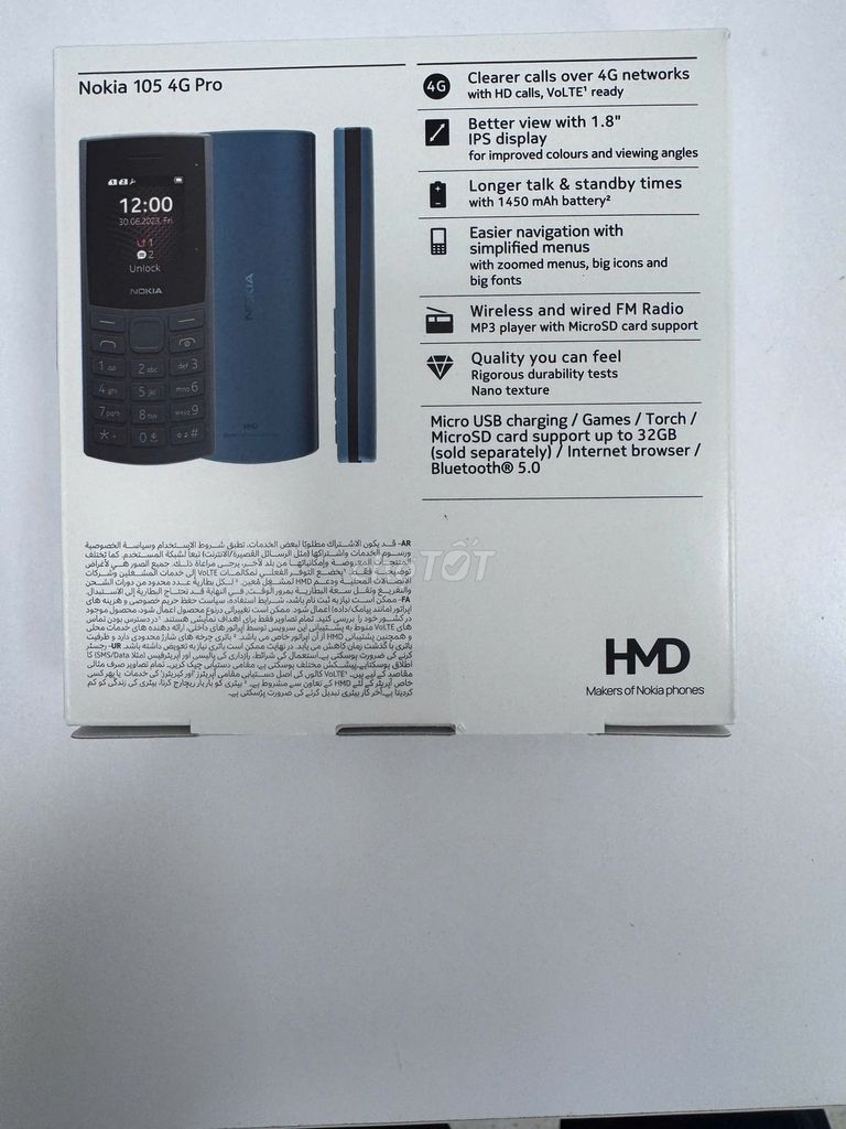 Nokia 105 4G Pro Xanh Mới. Mua bán Điện thoại tại Quận Bình Thạnh Tp Hồ Chí Minh được đăng bởi hnghi hình 1