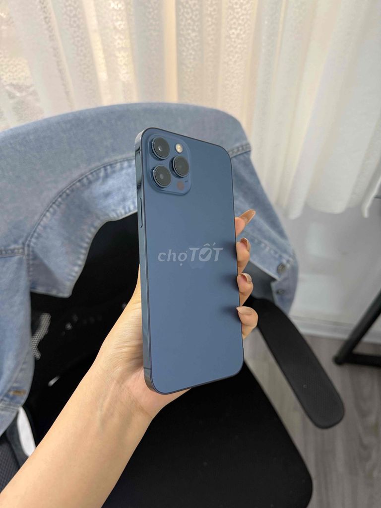 Apple iPhone 12 Pro Max 128GB Xanh. Mua bán Điện thoại tại Quận Cầu Giấy Hà Nội được đăng bởi Kiều Trinh hình 1