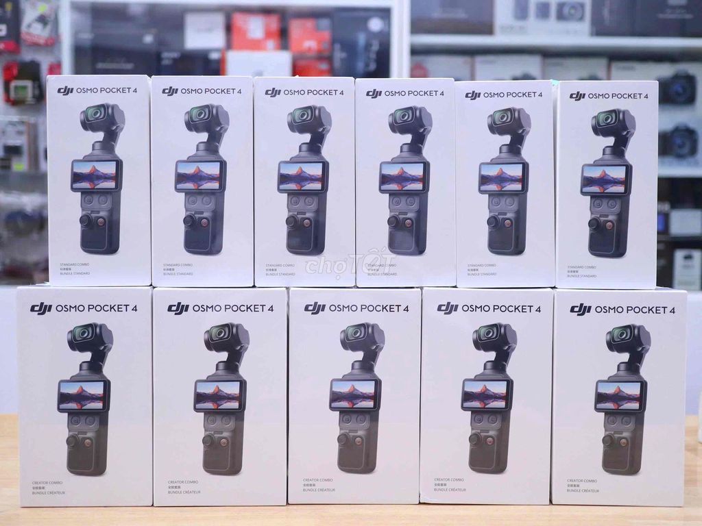 DJI Osmo Pocket 4 Đen. Mua bán Máy ảnh, Máy quay tại Thành phố Thủ Dầu Một Bình Dương được đăng bởi Chinh Lee hình 1