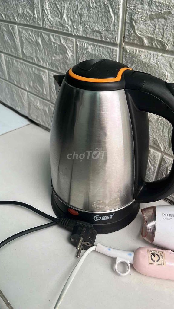 Ấm siêu tốc Comet Thép không gỉ. Mua bán Bếp, lò, đồ điện nhà bếp tại Quận Bình Thạnh Tp Hồ Chí Minh được đăng bởi Baohoang hình 1