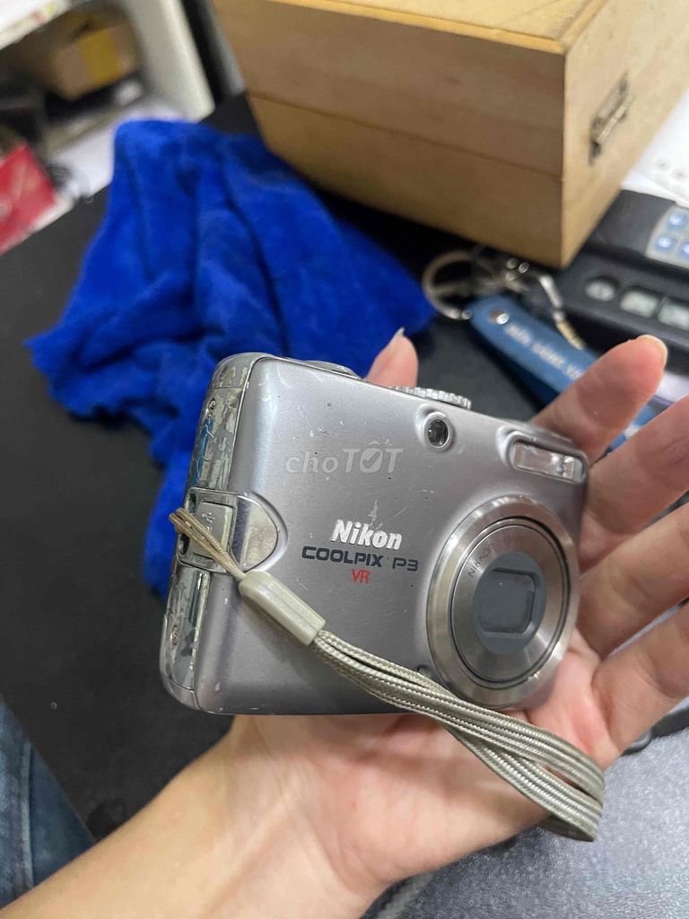 Máy ảnh Nikon Coolpix P3.xác .trưng bày. Mua bán Máy ảnh, Máy quay tại Quận Phú Nhuận Tp Hồ Chí Minh được đăng bởi  Bông Lê chuyên sỉ và lẻ âm thanh Nhật Mỹ hình 1